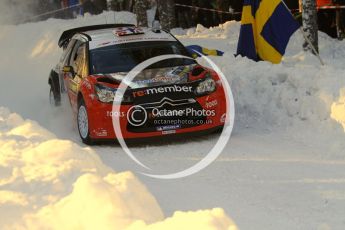 © North One Sport Limited 2011/Octane Photographic. 2011 WRC Sweden SS10 Fredericksberg, Saturday 12th February 2011. Digital ref : 0142LW7D8903