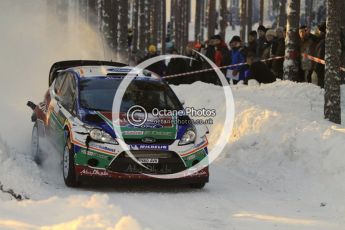 © North One Sport Limited 2011/Octane Photographic. 2011 WRC Sweden SS10 Fredericksberg, Saturday 12th February 2011. Digital ref : 0142LW7D8909