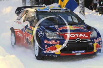 © North One Sport Limited 2011/Octane Photographic. 2011 WRC Sweden SS10 Fredericksberg, Saturday 12th February 2011. Digital ref : 0142LW7D8922