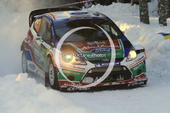 © North One Sport Limited 2011/Octane Photographic. 2011 WRC Sweden SS10 Fredericksberg, Saturday 12th February 2011. Digital ref : 0142LW7D8945