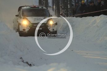 ©  North One Sport Limited 2011/Octane Photographic. 2011 WRC Sweden SS10 Fredericksberg, Saturday 12th February 2011. Digital ref : 0142LW7D8974