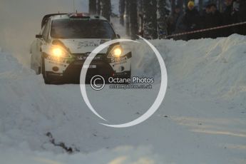 © North One Sport Limited 2011/Octane Photographic. 2011 WRC Sweden SS10 Fredericksberg, Saturday 12th February 2011. Digital ref : 0142LW7D8974