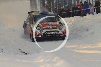©  North One Sport Limited 2011/Octane Photographic. 2011 WRC Sweden SS10 Fredericksberg, Saturday 12th February 2011. Digital ref : 0142LW7D8979