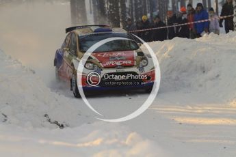 © North One Sport Limited 2011/Octane Photographic. 2011 WRC Sweden SS10 Fredericksberg, Saturday 12th February 2011. Digital ref : 0142LW7D8979