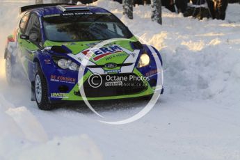 © North One Sport Limited 2011/Octane Photographic. 2011 WRC Sweden SS10 Fredericksberg, Saturday 12th February 2011. Digital ref : 0142LW7D8999
