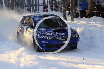 © North One Sport Limited 2011/Octane Photographic. 2011 WRC Sweden SS10 Fredericksberg, Saturday 12th February 2011. Digital ref : 0142LW7D9013