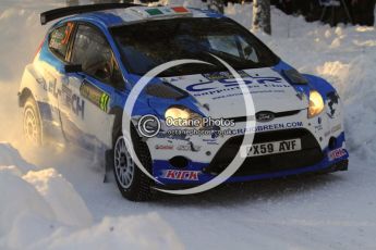 © North One Sport Limited 2011/Octane Photographic. 2011 WRC Sweden SS10 Fredericksberg, Saturday 12th February 2011. Digital ref : 0142LW7D9030