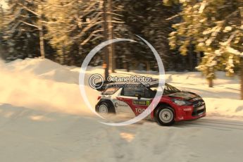 © North One Sport Limited 2011/Octane Photographic. 2011 WRC Sweden SS12 Lechfors II, Saturday 12th February 2011. Digital ref : 0143CB1D7552