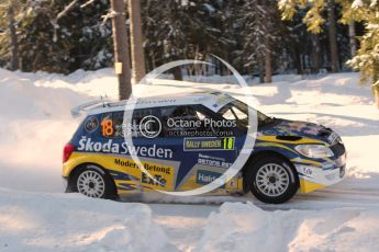 ©  North One Sport Limited 2011/Octane Photographic. 2011 WRC Sweden SS12 Lechfors II, Saturday 12th February 2011. Digital ref : 0143CB1D7582