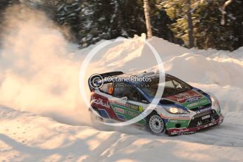 ©  North One Sport Limited 2011/Octane Photographic. 2011 WRC Sweden SS12 Lechfors II, Saturday 12th February 2011. Digital ref : 0143CB1D7605