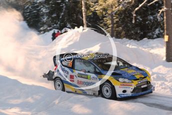 ©  North One Sport Limited 2011/Octane Photographic. 2011 WRC Sweden SS12 Lechfors II, Saturday 12th February 2011. Digital ref : 0143CB1D7641