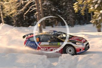 © North One Sport Limited 2011/Octane Photographic. 2011 WRC Sweden SS12 Lechfors II, Saturday 12th February 2011. Digital ref : 0143CB1D7668