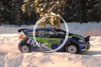 © North One Sport Limited 2011/Octane Photographic. 2011 WRC Sweden SS12 Lechfors II, Saturday 12th February 2011. Digital ref : 0143CB1D7707