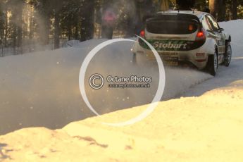© North One Sport Limited 2011/Octane Photographic. 2011 WRC Sweden SS12 Lechfors II, Saturday 12th February 2011. Digital ref : 0143LW7D9098