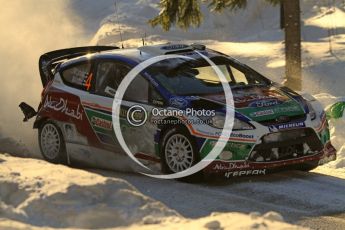 © North One Sport Limited 2011/Octane Photographic. 2011 WRC Sweden SS12 Lechfors II, Saturday 12th February 2011. Digital ref : 0143LW7D9115