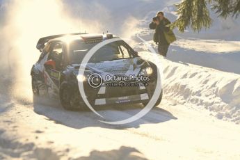 © North One Sport Limited 2011/Octane Photographic. 2011 WRC Sweden SS12 Lechfors II, Saturday 12th February 2011, Kimi Raikkonen/Kaj Lindstrom, Citroen DS3 WRC. Digital ref : 0143LW7D9146