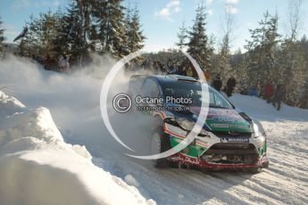 ©  North One Sport Limited 2011/Octane Photographic. 2011 WRC Sweden SS5 Vargassen lI, Friday 11th February 2011. Digital ref : 0141CB1D6972