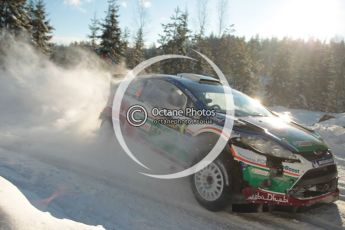 ©  North One Sport Limited 2011/Octane Photographic. 2011 WRC Sweden SS5 Vargassen lI, Friday 11th February 2011. Digital ref : 0141CB1D6974