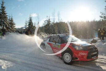 ©  North One Sport Limited 2011/Octane Photographic. 2011 WRC Sweden SS5 Vargassen lI, Friday 11th February 2011. Digital ref : 0141CB1D6986