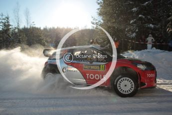 © North One Sport Limited 2011/Octane Photographic. 2011 WRC Sweden SS5 Vargassen lI, Friday 11th February 2011. Digital ref : 0141CB1D6988