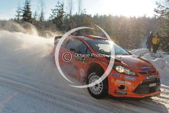 ©  North One Sport Limited 2011/Octane Photographic. 2011 WRC Sweden SS5 Vargassen lI, Friday 11th February 2011. Digital ref : 0141CB1D7026