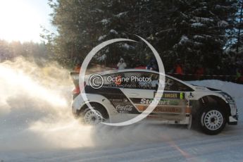 ©  North One Sport Limited 2011/Octane Photographic. 2011 WRC Sweden SS5 Vargassen lI, Friday 11th February 2011. Digital ref : 0141CB1D7059