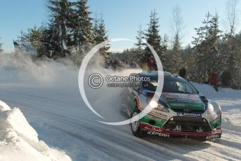 ©  North One Sport Limited 2011/Octane Photographic. 2011 WRC Sweden SS5 Vargassen lI, Friday 11th February 2011. Digital ref : 0141CB1D7063