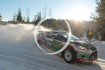 ©  North One Sport Limited 2011/Octane Photographic. 2011 WRC Sweden SS5 Vargassen lI, Friday 11th February 2011. Digital ref : 0141CB1D7065