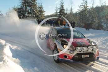 ©  North One Sport Limited 2011/Octane Photographic. 2011 WRC Sweden SS5 Vargassen lI, Friday 11th February 2011. Digital ref : 0141CB1D7073