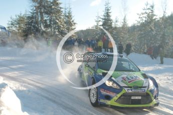 ©  North One Sport Limited 2011/Octane Photographic. 2011 WRC Sweden SS5 Vargassen lI, Friday 11th February 2011. Digital ref : 0141CB1D7095