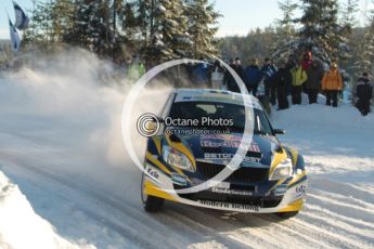 ©  North One Sport Limited 2011/Octane Photographic. 2011 WRC Sweden SS5 Vargassen lI, Friday 11th February 2011. Digital ref : 0141CB1D7107