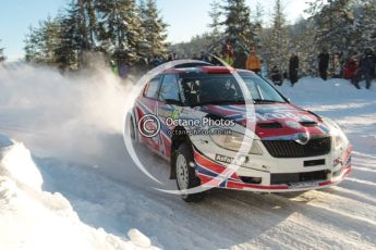 ©  North One Sport Limited 2011/Octane Photographic. 2011 WRC Sweden SS5 Vargassen lI, Friday 11th February 2011. Digital ref : 0141CB1D7137