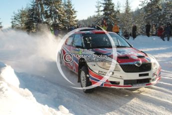 © North One Sport Limited 2011/Octane Photographic. 2011 WRC Sweden SS5 Vargassen lI, Friday 11th February 2011. Digital ref : 0141CB1D7137