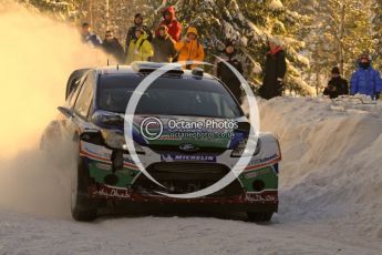 ©  North One Sport Limited 2011/Octane Photographic. 2011 WRC Sweden SS5 Vargassen lI, Friday 11th February 2011. Digital ref : 0141LW7D8751