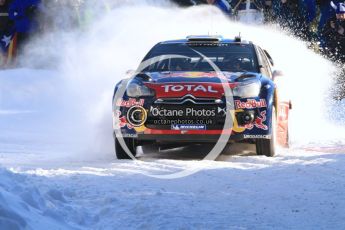 ©  North One Sport Limited 2011/Octane Photographic. 2011 WRC Sweden SS5 Vargassen lI, Friday 11th February 2011. Digital ref : 0141LW7D8762