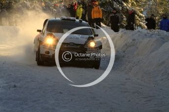 ©  North One Sport Limited 2011/Octane Photographic. 2011 WRC Sweden SS5 Vargassen lI, Friday 11th February 2011. Digital ref : 0141LW7D8776