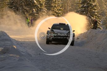 ©  North One Sport Limited 2011/Octane Photographic. 2011 WRC Sweden SS5 Vargassen lI, Friday 11th February 2011. Digital ref : 0141LW7D8794