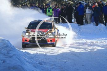 ©  North One Sport Limited 2011/Octane Photographic. 2011 WRC Sweden SS5 Vargassen lI, Friday 11th February 2011. Digital ref : 0141LW7D8812