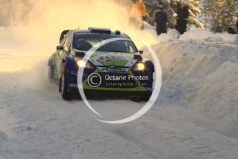 ©  North One Sport Limited 2011/Octane Photographic. 2011 WRC Sweden SS5 Vargassen lI, Friday 11th February 2011. Digital ref : 0141LW7D8819