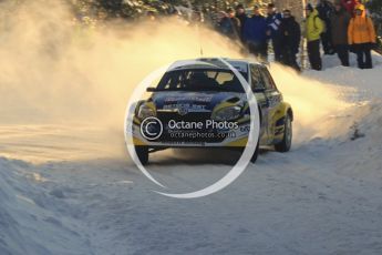 ©  North One Sport Limited 2011/Octane Photographic. 01412011 WRC Sweden SS5 Vargassen lI, Friday 11th February 2011. Digital ref : 0141LW7D8827