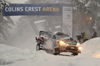 © North One Sport Ltd.2011/ Octane Photographic Ltd.2011. WRC Sweden SS2 Vargassen l (Colin's Crest), Friday 11th February 2011. Digital ref : 0140CB1D6822