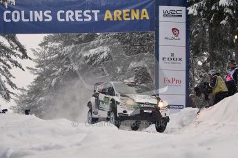 © North One Sport Ltd.2011/ Octane Photographic Ltd.2011. WRC Sweden SS2 Vargassen l (Colin's Crest), Friday 11th February 2011. Digital ref : 0140CB1D6843