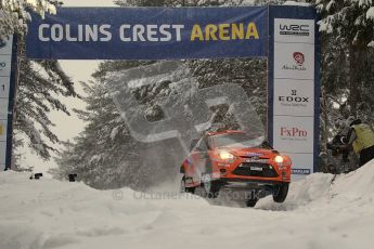 © North One Sport Ltd.2011/ Octane Photographic Ltd.2011. WRC Sweden SS2 Vargassen l (Colin's Crest), Friday 11th February 2011. Digital ref : 0140CB1D6847