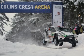 © North One Sport Ltd.2011/ Octane Photographic Ltd.2011. WRC Sweden SS2 Vargassen l (Colin's Crest), Friday 11th February 2011. Digital ref : 0140CB1D6856
