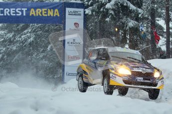 © North One Sport Ltd.2011/ Octane Photographic Ltd.2011. WRC Sweden SS2 Vargassen l (Colin's Crest), Friday 11th February 2011. Digital ref : 0140CB1D6884
