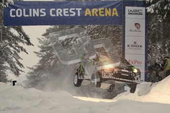 © North One Sport Ltd.2011/ Octane Photographic Ltd.2011. WRC Sweden SS2 Vargassen l (Colin's Crest), Friday 11th February 2011. Digital ref : 0140CB1D6885