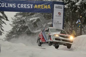© North One Sport Ltd.2011/ Octane Photographic Ltd.2011. WRC Sweden SS2 Vargassen l (Colin's Crest), Friday 11th February 2011. Digital ref : 0140CB1D6894