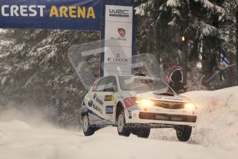© North One Sport Ltd.2011/ Octane Photographic Ltd.2011. WRC Sweden SS2 Vargassen l (Colin's Crest), Friday 11th February 2011. Digital ref : 0140CB1D6904