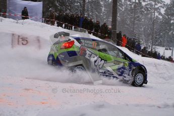 © North One Sport Ltd.2011/ Octane Photographic Ltd.2011. WRC Sweden SS2 Vargassen l (Colin's Crest), Friday 11th February 2011. Digital ref : 0140LW7D8664