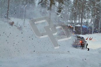 © North One Sport Ltd.2011/ Octane Photographic Ltd.2011. WRC Sweden SS2 Vargassen l (Colin's Crest), Friday 11th February 2011. Digital ref : 0140LW7D8614